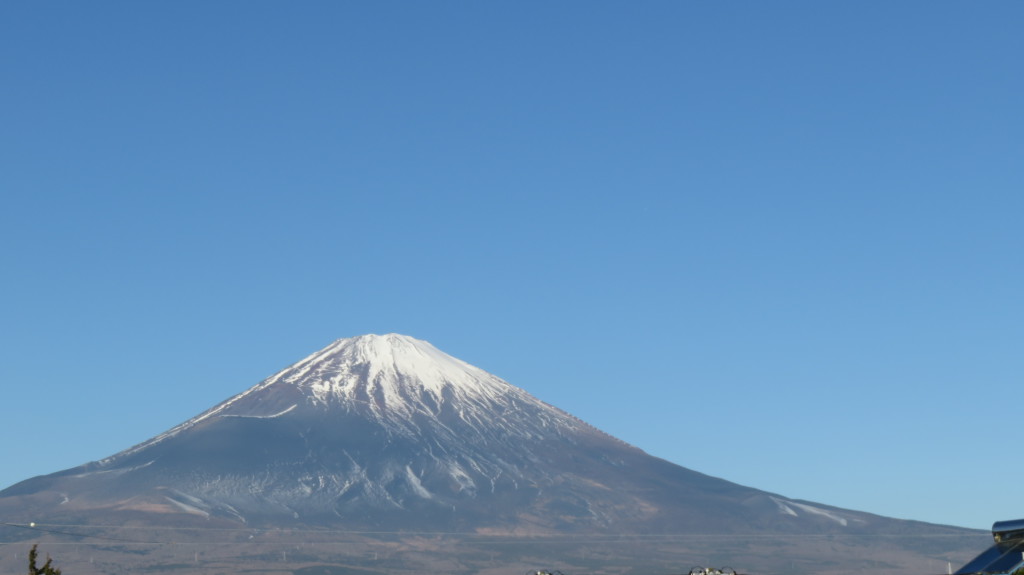 ごごまるの今朝の富士山