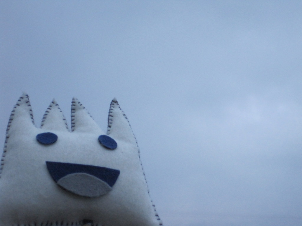 ごごまるの、今朝の富士山