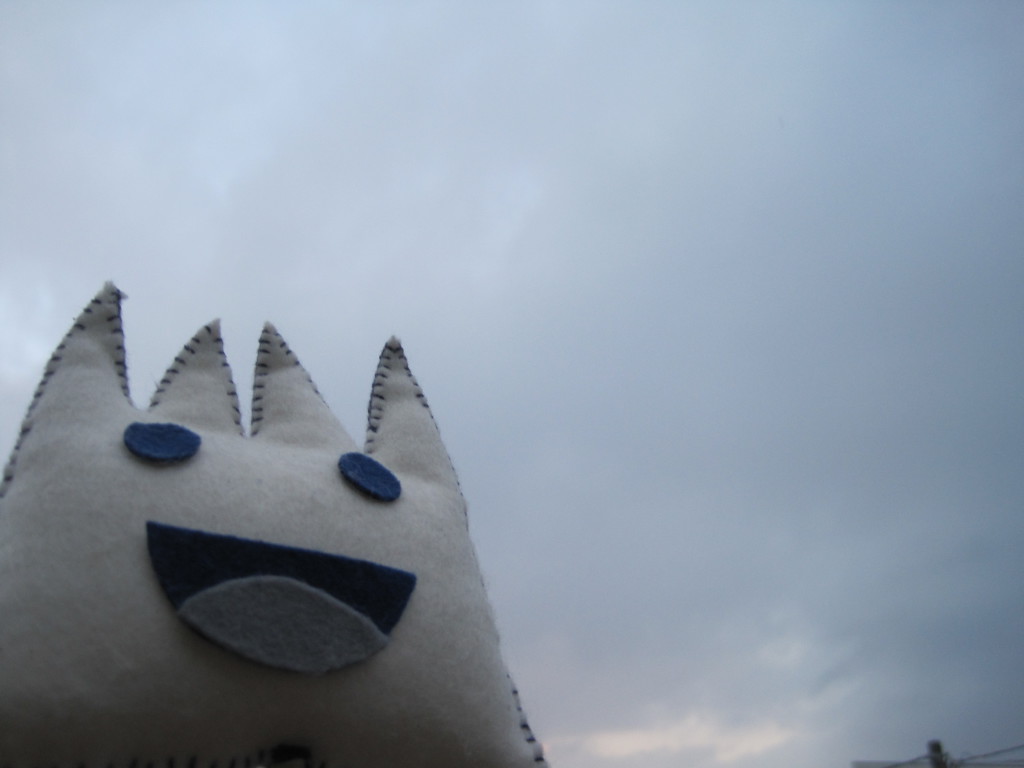 ごごまるの、今朝の富士山