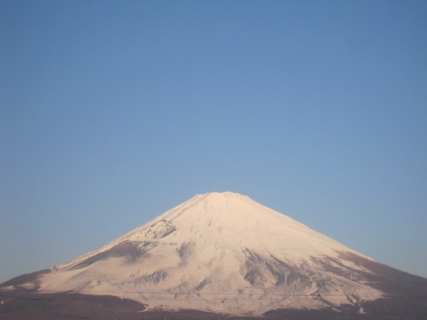 ごごまるの、今朝の富士山