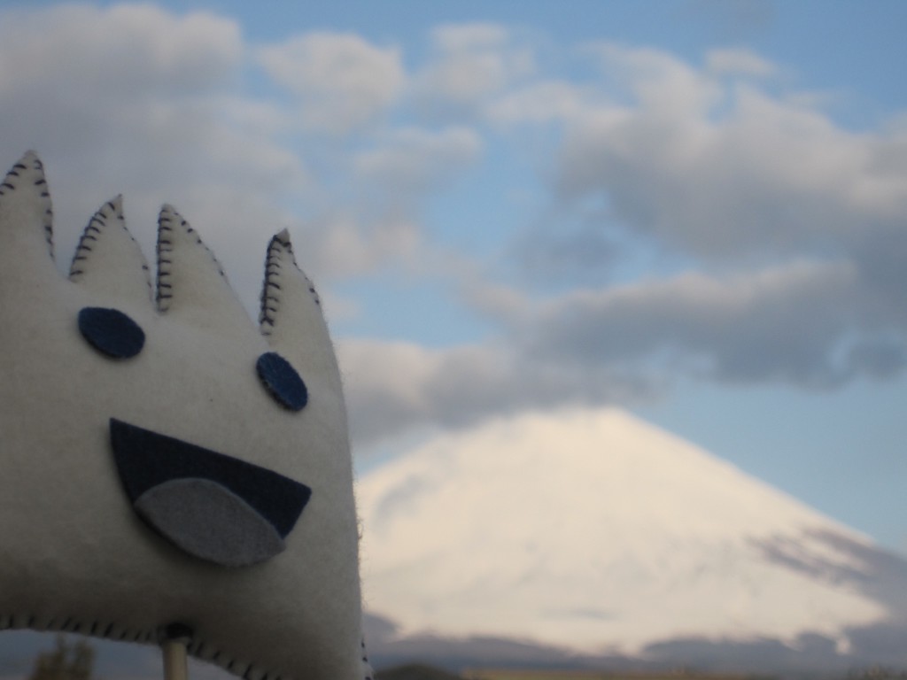 ごごまるの今朝の富士山