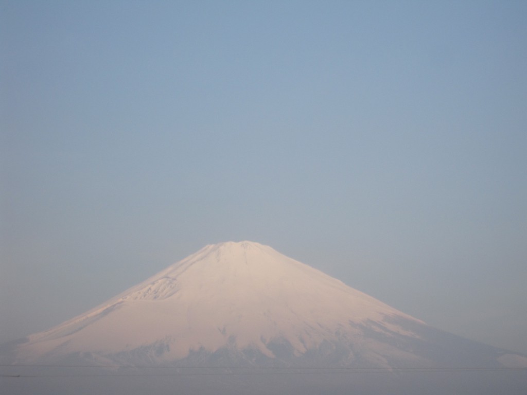 ごごまるの今朝の富士山