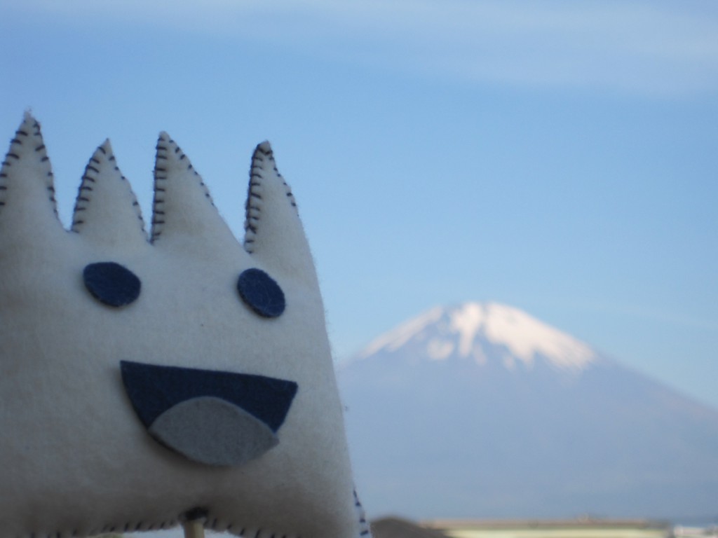 ごごまるの、今朝の富士山