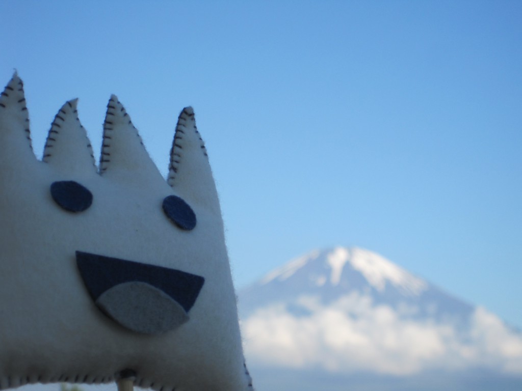 ごごまるの、今朝の富士山
