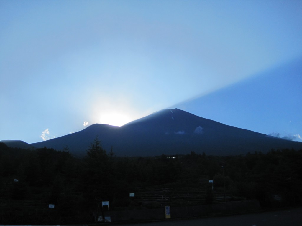 ごごまるの、今朝の富士山♪