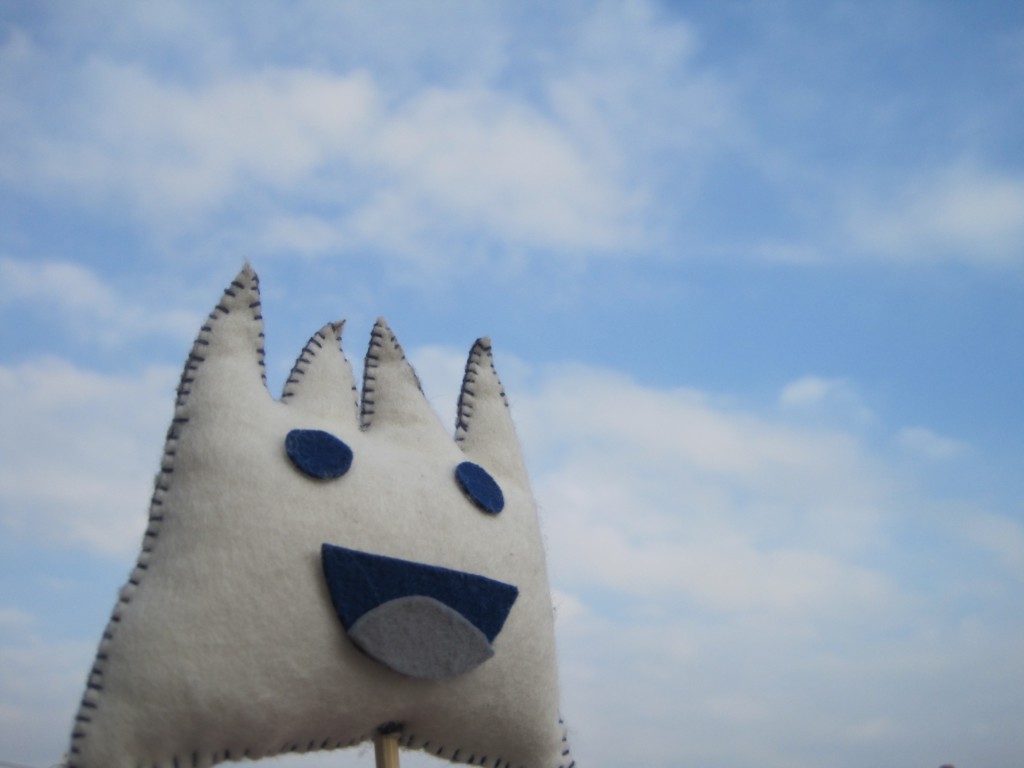 ごごまるの、今朝の富士山
