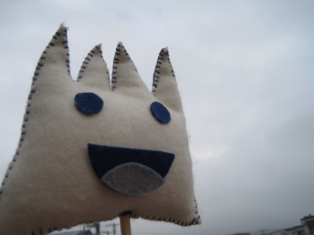 ごごまるの、今朝の富士山