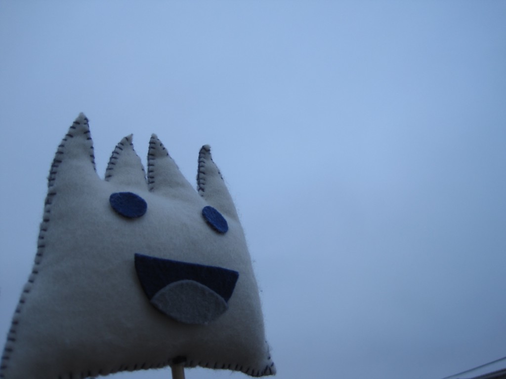 ごごまるの、今朝の富士山