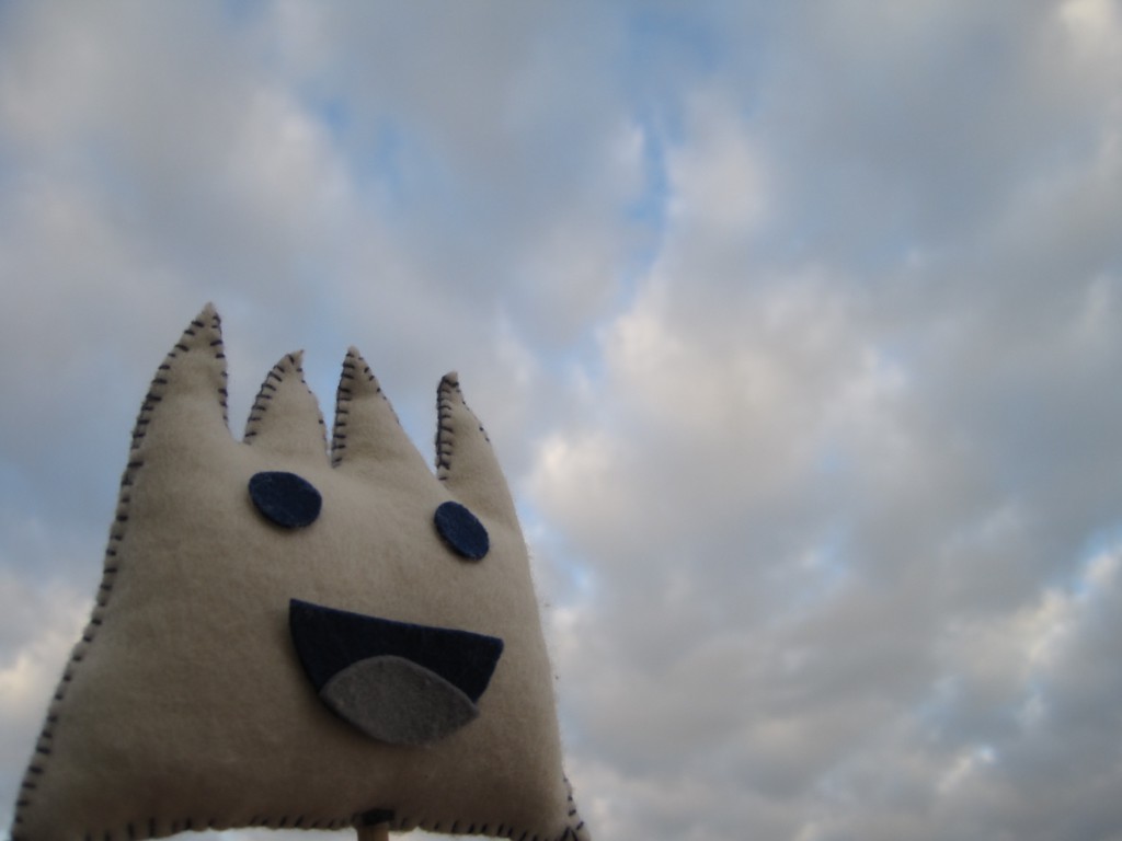 ごごまるの、今朝の富士山