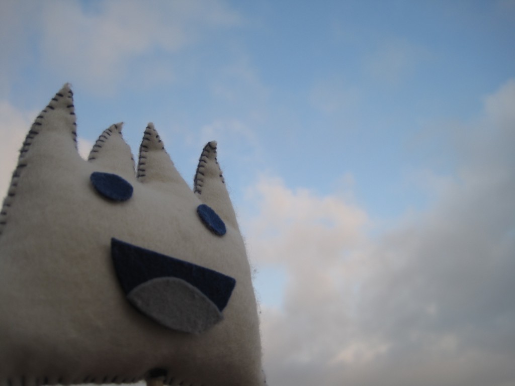 ごごまるの、今朝の富士山