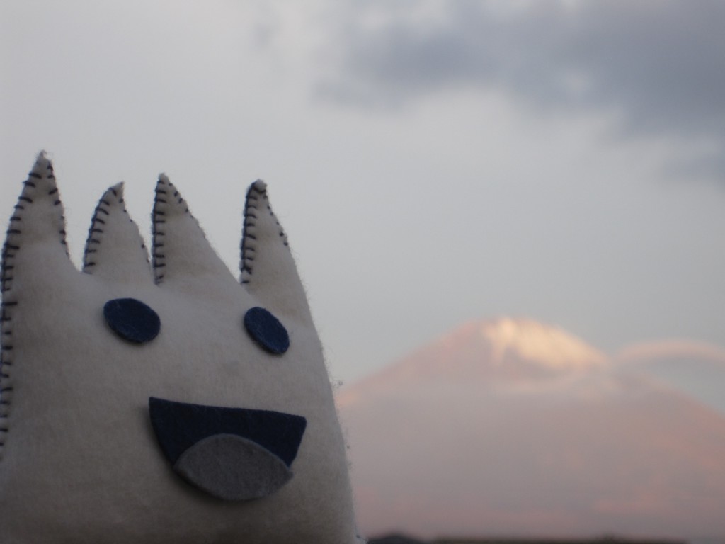 ごごまるの、今朝の富士山♪