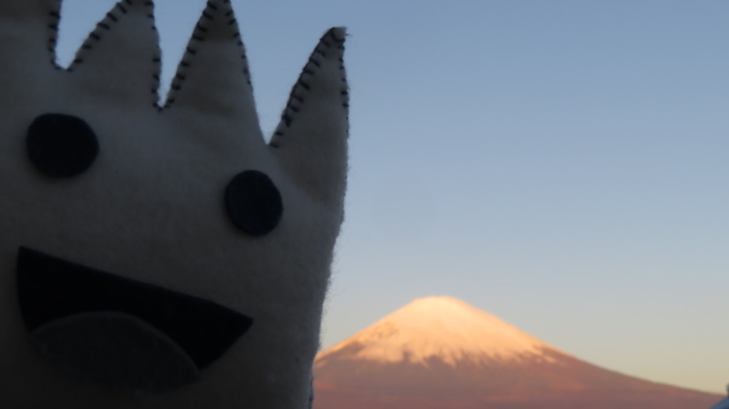 ごごまるの、今朝の富士山♪