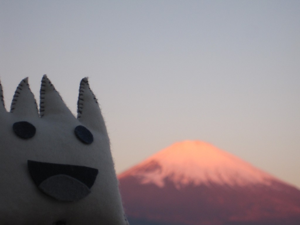 ごごまるの、今朝の富士山♪