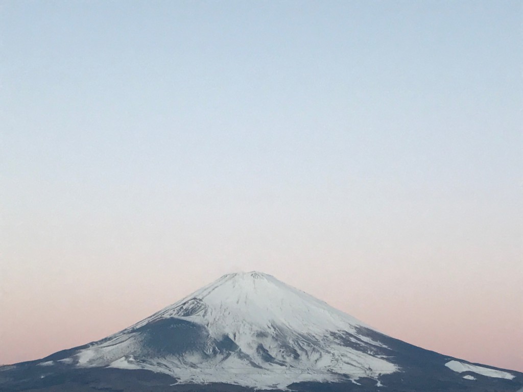 ごごまるの、今朝の富士山♫