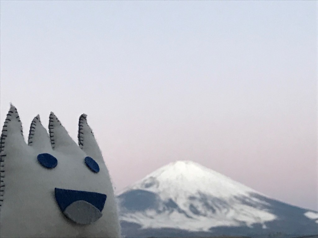 ごごまるの、今朝の富士山♫