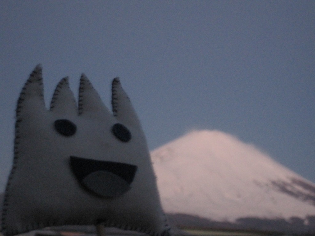 ごごまるの、今朝の富士山♪