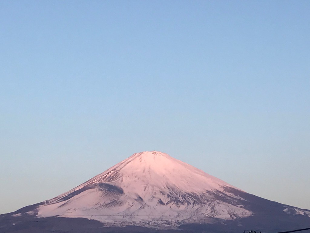 ごごまるの、今朝の富士山♫