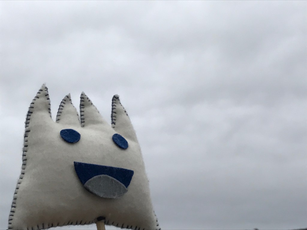 ごごまるの、今朝の富士山