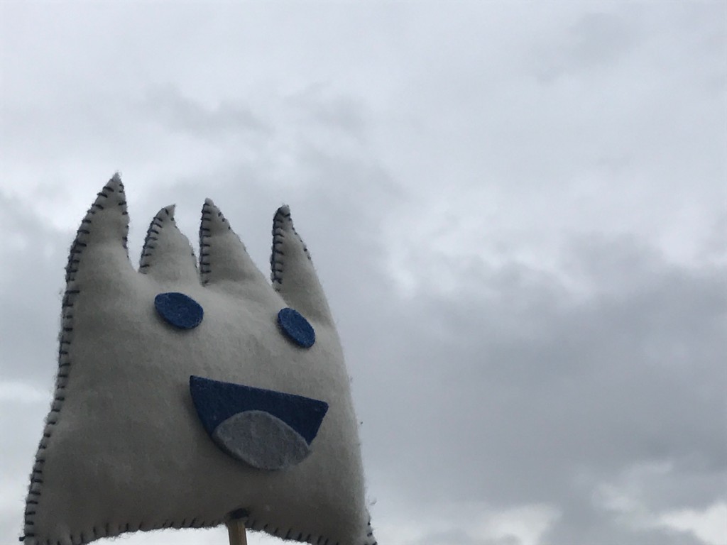 ごごまるの、今朝の富士山