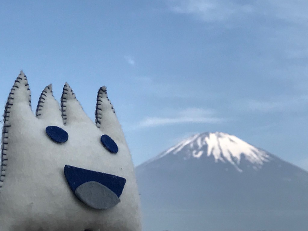 ごごまるの、今朝の富士山♫