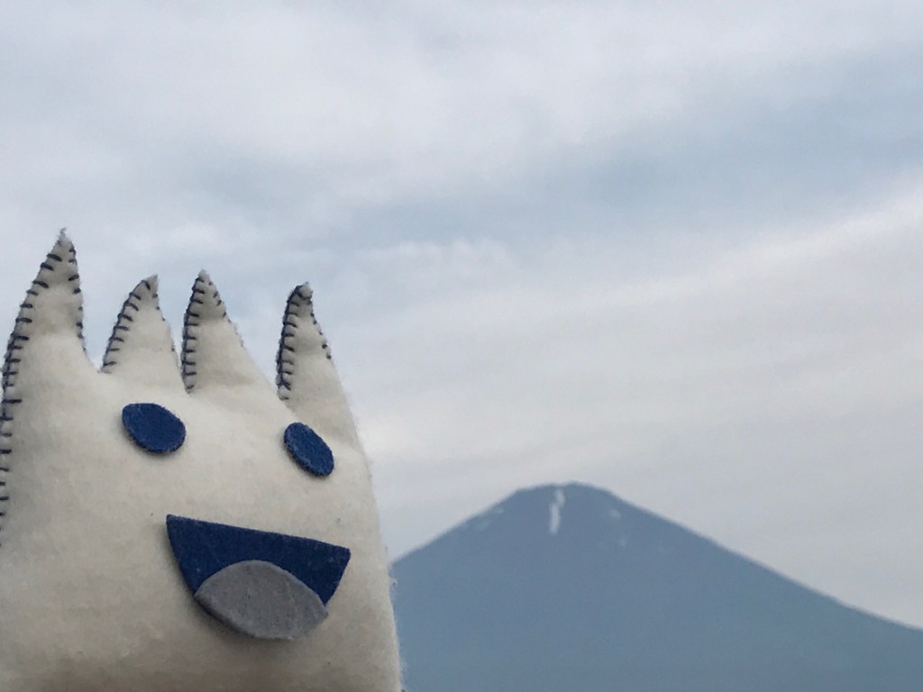 ごごまるの、今朝の富士山