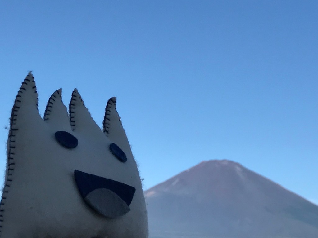 ごごまるの、今朝の富士山♫