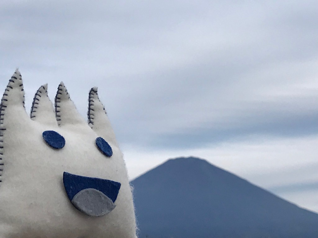 ごごまるの、今朝の富士山