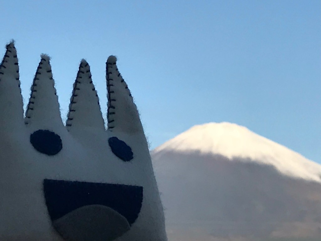 ごごまるの、今朝の富士山♪