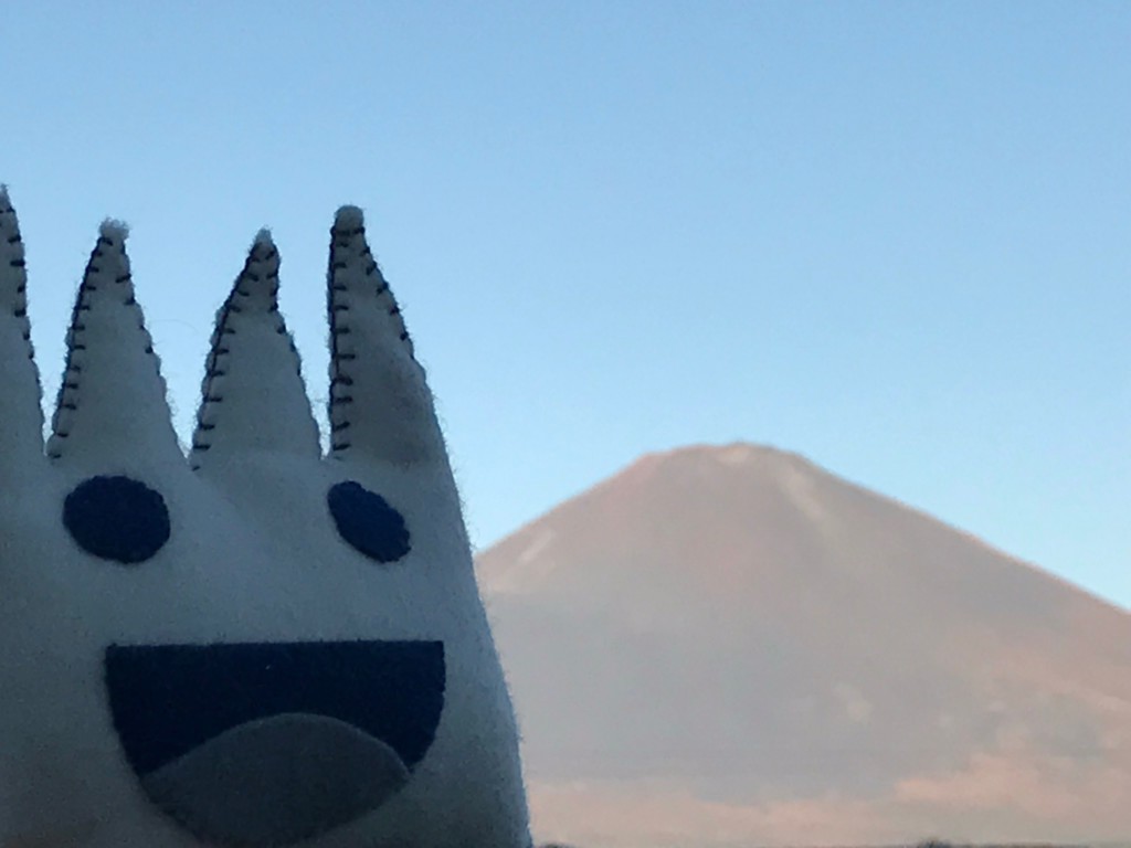 ごごまるの、今朝の富士山♪