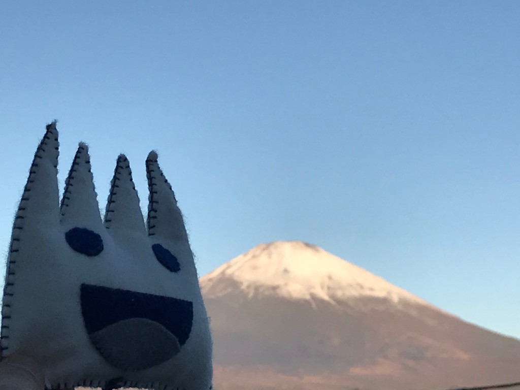 ごごまるの、今朝の富士山♪