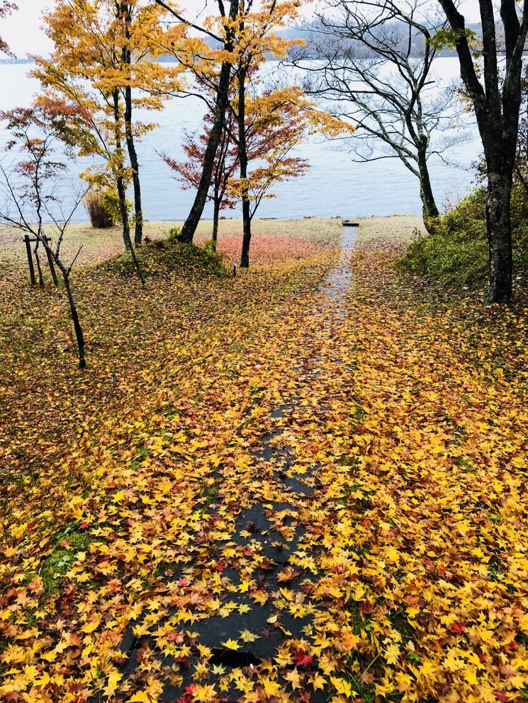 山中湖 夕焼けの渚・紅葉まつり