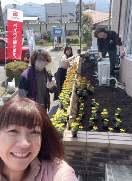 🌸花壇部活動🌸